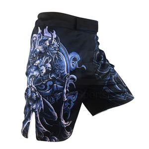 Pantalones cortos de boxeo MMA con logotipo personalizado de alta calidad, ropa deportiva de algodón suave, superventas, servicio OEM de Color sólido para ropa de artes marciales - Product Image 5