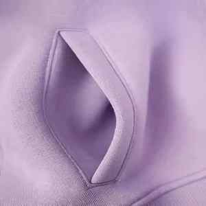 Abordable personnalisé grande taille pleine fermeture éclair et pullover styles avec coupe personnalisée en gros sweats à capuche pour femmes - Product Image 4