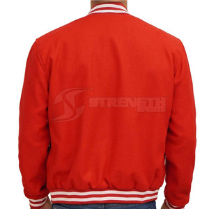 <b>Lightweight</b> Winter Season Leather Lettermen <b>Jacket</b> Custom Made New Style Leather Lettermen <b>Jacket</b> <b>For</b> <b>Men</b> - Product Image 2