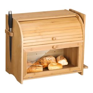 Boîte à pain en bois moderne |   Construction durable |   Prix d'usine en gros - Product Image 1