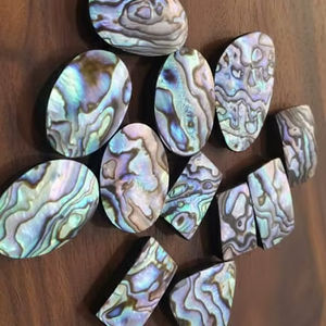 Piedra de Concha de Abulón Natural de Alta Calidad, Gema Suelta en Forma Mixta Pulida para Sanación, 20% de Descuento y Regalo de Año Nuevo - Product Image 6