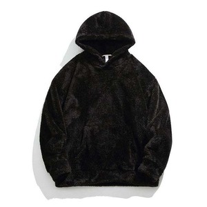 Sudadera con capucha Sherpa de alta calidad para hombre, diseño forrado totalmente personalizado, sudaderas con capucha Sherpa teñidas lisas más vendidas para hombre - Product Image 6