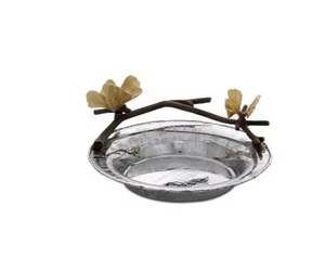 Soporte de mariposa de latón pulido brillante de calidad fresca, cuenco decorativo, diseño de Metal de hierro de alta calidad, soporte para cuenco para servir, superventas - Product Image 2