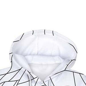 Sweat-shirt à capuche surdimensionné en coton 100% pour homme, personnalisé, pour l'hiver, 2 pièces, prix d'usine OEM - Product Image 4