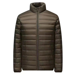OEM diseño personalizado de los hombres abrigo de invierno con capucha chaqueta acolchada engrosamiento burbuja Streetwear impresión correas ropa larga - Product Image 5