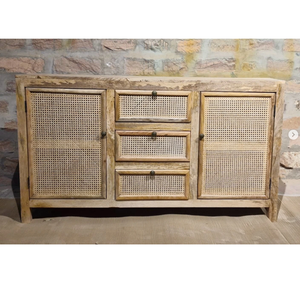 Mueble de Salón Extensible de Madera Maciza Hecho a Mano con Gran Capacidad de Almacenamiento, Diseño Duradero para Uso en el Hogar, la Escuela y el Hospital - Product Image 1