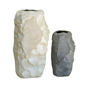 Vase à fleurs décoratif moderne et pas cher pour la maison, vase en métal - Product Image 1