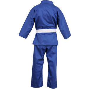 Conjuntos de Uniformes de Karate Unisex Personalizados, Elásticos, Transpirables, 100% Algodón, Ropa Deportiva de Artes Marciales, Alta Calidad, Precio Razonable - Product Image 2