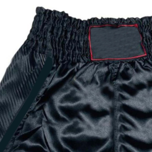 Shorts de boxe MMA Muay Thai personnalisés de haute qualité OEM, logo imprimé personnalisé, trunks de boxe en satin, vêtements d'arts martiaux - Product Image 3