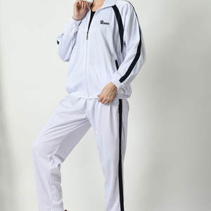 Conjunto cortavientos para mujer de primavera y otoño al por mayor, chaqueta informal con capucha y pantalones de cintura elástica, conjunto cortavientos - Product Image 2