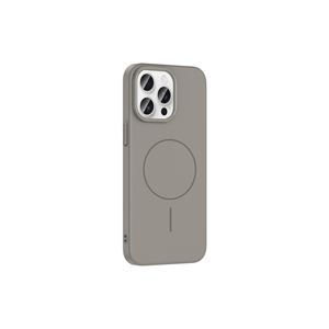 Étui en silicone de qualité supérieure de la série ATA Ruby compatible avec MagSafe pour iPhone 14 Pro Max, bleu marine givré, coque de téléphone portable - Product Image 5
