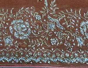 Diseñador moderno sin coser bordado a mano hermosos trajes Premium mujeres moda india-adelante estilo tradicional fiestas sol - Product Image 3