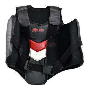 Full Coverage <b>Boxing</b> Chest Protector Breathable and Shock Absorbing Gear for Safety Training Belly & Chest Protector - Product Image 3