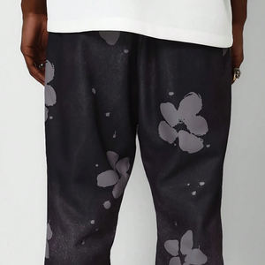 Pantalones transpirables para exteriores de Pakistán Flare Fit Jogger con estampado completo Los hombres de moda usan Joggers - Product Image 5