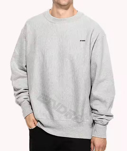 Sweats à capuche pour homme 100% coton New Reverse Weave Crew Neck Sweatshirt meilleur design de haute qualité - Product Image 1