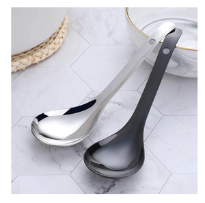 Couverts classiques cuillère à soupe en acier inoxydable cuillère à argenterie à miroir vente chaude artisanat dîner cuillère à soupe - Product Image 4