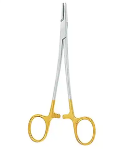 Pinzas quirúrgicas Portaagujas de acero inoxidable para uso dental Fuente de alimentación reutilizable y manual - Product Image 6