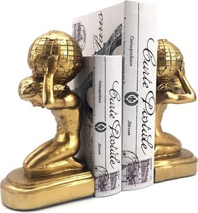 Handmade <b>Decorative</b> Silver Plated Design Metal Brass Bookends Home Side <b>Book</b> <b>Shelf</b> Classic Indian Fancy - Product Image 2