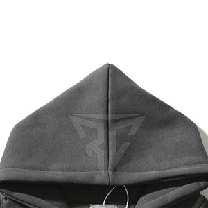 Meilleurs sweats à capuche pour hommes, personnalisables avec logo, impression DTG, en polyester et coton molletonné, design uni avec fermeture éclair, pour l'hiver, taille adulte - Product Image 3