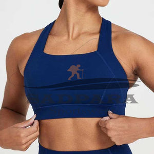 Vêtements de sport sans couture pour femmes ensembles d'entraînement 2 pièces short en coton haut court côtelé Yoga vêtements de sport tenue d'entraînement 2025 - Product Image 3