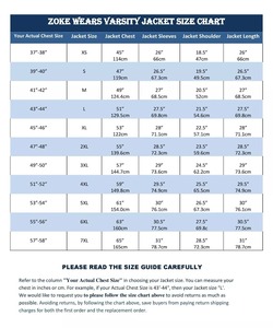 แจ็กเก็ตเบสบอลขนสัตว์สำหรับผู้ชาย - Product Image 6