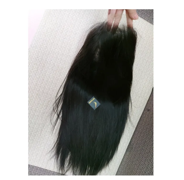 Bone straight 13x6 frontal wig 100gram Raw Virgin Cuticle Aligned best grade hair extensions from Vietnam vendor