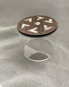 Artisan Crafted Acrylic Chocolate Box with Mother of Pearl Embellished Lid Customized <b>for</b> Luxury Home Decor and Festive Gifting - Product Image 2