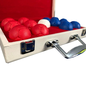 Juego de Bochas Profesional con Bolsa de Transporte - PVC Ligero y Resistente, Colores Personalizables, Logotipo, Tamaño y Peso Oficiales para Deportes - Product Image 3