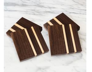 Sous-verre à thé en bois naturel de qualité supérieure pour boisson tapis et tampons en verre vaisselle ustensiles de cuisine sous-verres à thé de table au meilleur prix - Product Image 1