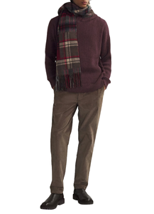 Men Knitted Pullover Hoodie Soft Ribbed Long Sleeve Sweater with Hood for Autumn and Winter Wear - Product Image 2