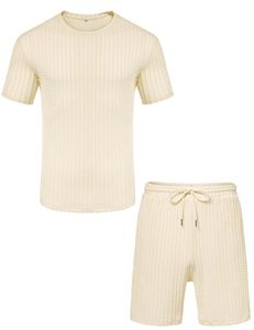 Men's Summer Tracksuit 2-Piece Set Custom Blank T-Shirt High Quality Embroidery Jogger Sets Plus Size Printed <b>Technics</b> Men's Set - Product Image 2