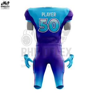 Uniforme de football américain le plus récent uniforme de football américain à séchage rapide pour adultes - Product Image 3