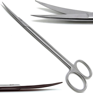 High Quality Manual Steel Surgery Kit Surgic Scissor Operating Scissors Sharp & Blunt Sides <b>the</b> <b>Basis</b> <b>of</b> <b>Surgical</b> <b>Instruments</b> - Product Image 1