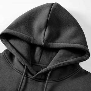 2025 broderie personnalisée impression Streetwear pull à capuche coton poids lourd blanc unisexe Vintage en détresse hommes sweats à capuche - Product Image 3