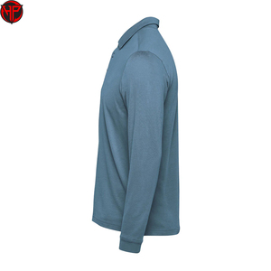 Camiseta Personalizada de Manga Larga para Hombre, Camiseta Deportiva al por Mayor OEM, Camiseta Polo de Tenis Ligera y Transpirable - Product Image 4