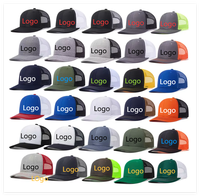 Produsen Topi Trucker Akrilik Bordir 3D Berkualitas Tinggi, Desain Logo Kustom Sendiri, Topi Bisbol Jaring Snapback