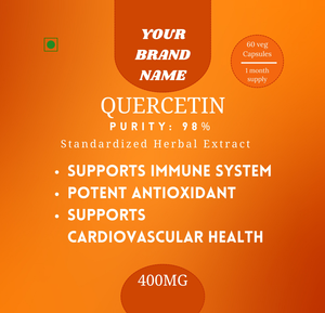 Capsules de quercétine Capsules de haute qualité directement du fournisseur indien Offre Spéciale formulation naturelle personnalisée immunitaire équilibré - Product Image 2