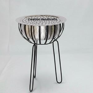 Calentador de Café Árabe Dallah Redondo Negro de Nuevo Diseño, Calentador de Carbón para Dallah, Estufas de Café Árabe de Carbón para Fiestas - Product Image 2