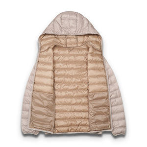 Wholesale Designer Custom Women Puffer <b>Jacket</b> High Quality Lightweight Winter Hood <b>Quilted</b> Crocheted Zipper <b>Pattern</b> Cotton Short - Product Image 6