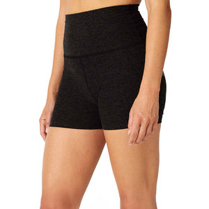 Pantalones cortos de entrenamiento para mujer, pantalones cortos suaves de cintura alta de Spandex, pantalones cortos de gimnasio de voleibol para verano, baile de Yoga, alta calidad, hechos en Pakistán - Product Image 2