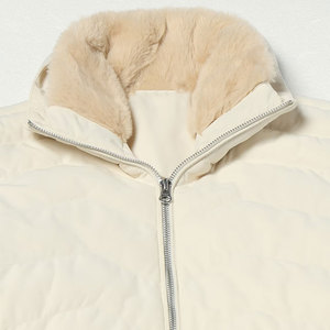 Veste en duvet pour femmes Veste respirante Manteau à bulles Femmes Manches longues Fermeture éclair épaisse Vestes à bulles - Product Image 6