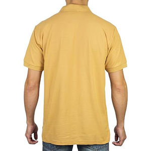 เสื้อกอล์ฟผู้ชายแบบยูนิเซ็กซ์ ผ้าฝ้าย 100% ติดกระดุมด้านหน้า แขนสั้น ทรงเข้ารูป แห้งเร็ว - Product Image 4