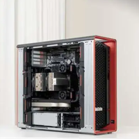 Workstation Desktop PC Le Novo Thinkstation P8 Tower Grosir Baru P8 Threadripper PRO 7955WX RTX3090-24G 128G DDR5