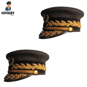 CAVALRY SKT COMPANY Gorros de oficial de talla grande hechos a mano de la más alta calidad, el mejor producto premium clásico, gorras de oficial para hombre - Product Image 4