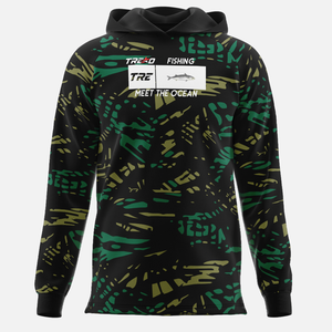 Sudadera con Capucha de Pesca Personalizada con Logotipo, Manga Larga, Forro de Punto, Diseño a Cuadros, Sublimación, Impermeable, Protección Solar UPF50+ - Product Image 3