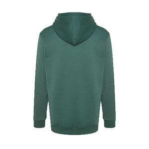 เสื้อฮู้ดผู้ชายแบบขายส่ง ผ้าฟลีซ ดีไซน์เรียบง่ายสำหรับฤดูหนาว รับสกรีนโลโก้ตามแบบที่ต้องการ บริการปรับแต่งอย่างมืออาชีพ ระบายอากาศได้ดี - Product Image 6