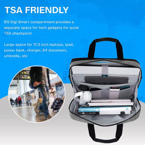 Bolsa para Portátil de Gran Capacidad y Espacio Extra, de Alta Calidad, con Logotipo Personalizado Impreso - Product Image 6