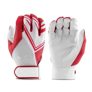 Latest Design High Quality Custom Baseball Batting <b>Gloves</b> <b>With</b> Own Logo Manufacturer Goatskin Leather Guantes Beisbol Batting - Product Image 2