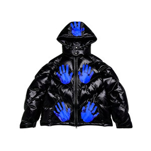 Chaqueta Acolchada Unisex de Invierno, Gruesa, Resistente al Viento, con Capucha, que Cambia de Color con el Calor, al por Mayor - Product Image 2