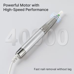 เครื่องตะไบเล็บไฟฟ้าแบบพกพาสำหรับมืออาชีพ ความเร็ว 40000 รอบต่อนาที ขายส่งจากโรงงาน - Product Image 2